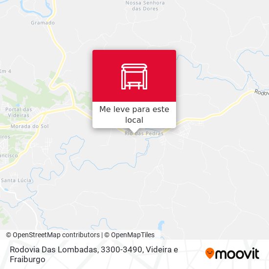 Rodovia Das Lombadas, 3300-3490 mapa