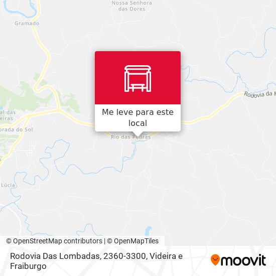 Rodovia Das Lombadas, 2360-3300 mapa