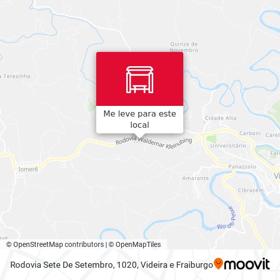 Rodovia Sete De Setembro, 1020 mapa