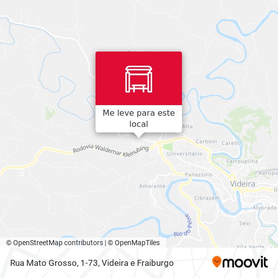 Rua Mato Grosso, 1-73 mapa
