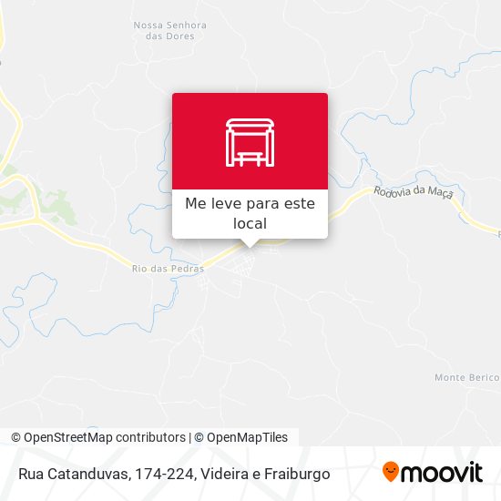 Rua Catanduvas, 174-224 mapa