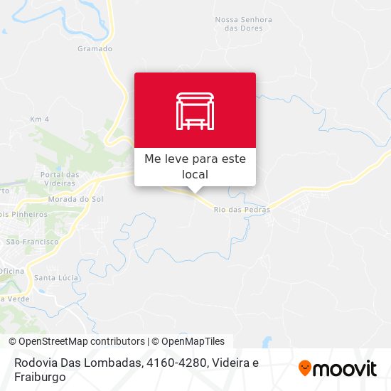 Rodovia Das Lombadas, 4160-4280 mapa