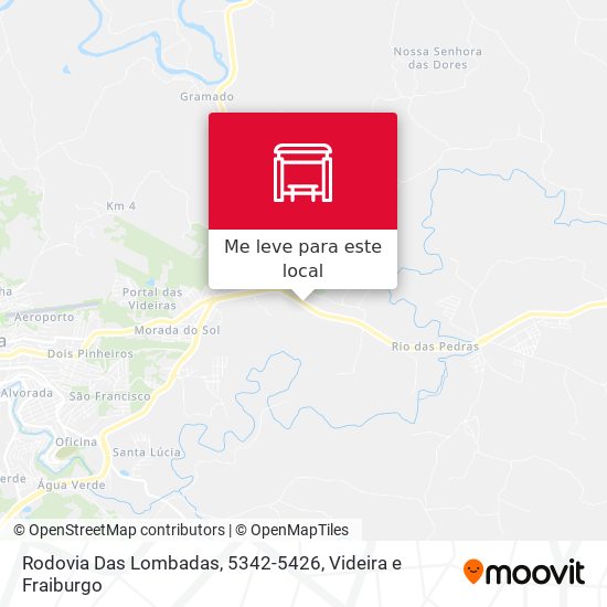 Rodovia Das Lombadas, 5342-5426 mapa