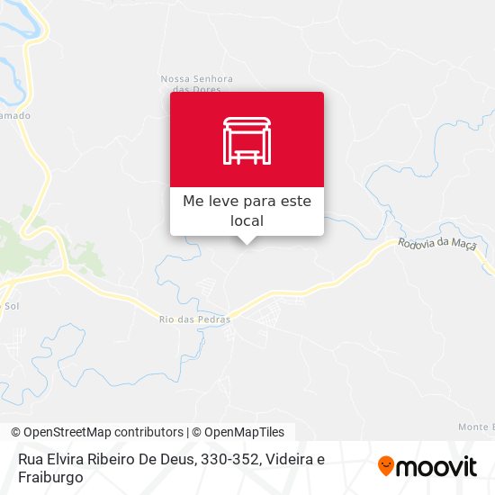 Rua Elvira Ribeiro De Deus, 330-352 mapa