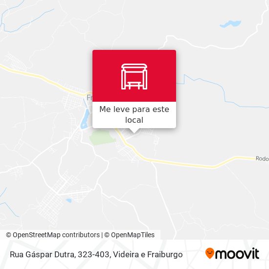 Rua Gáspar Dutra, 323-403 mapa