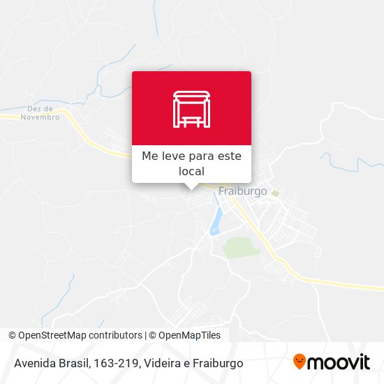 Avenida Brasil, 163-219 mapa