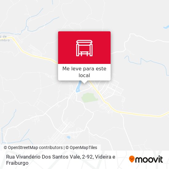 Rua Vivandério Dos Santos Vale, 2-92 mapa
