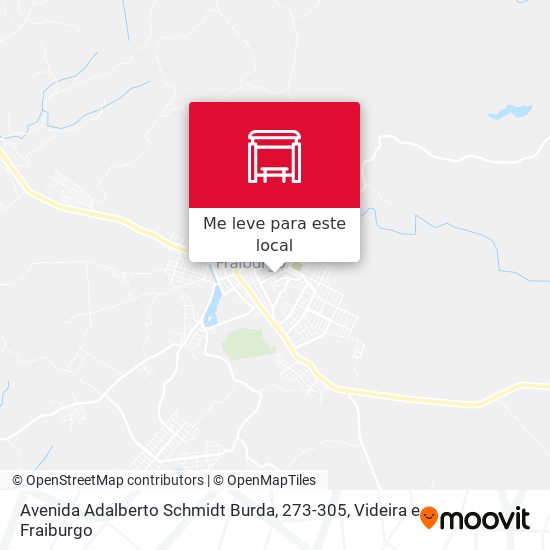 Avenida Adalberto Schmidt Burda, 273-305 mapa