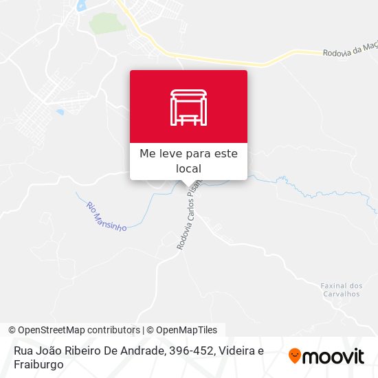 Rua João Ribeiro De Andrade, 396-452 mapa