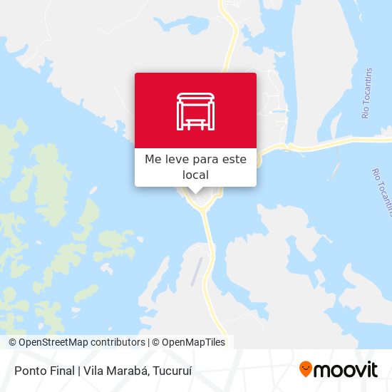 Ponto Final | Vila Marabá mapa