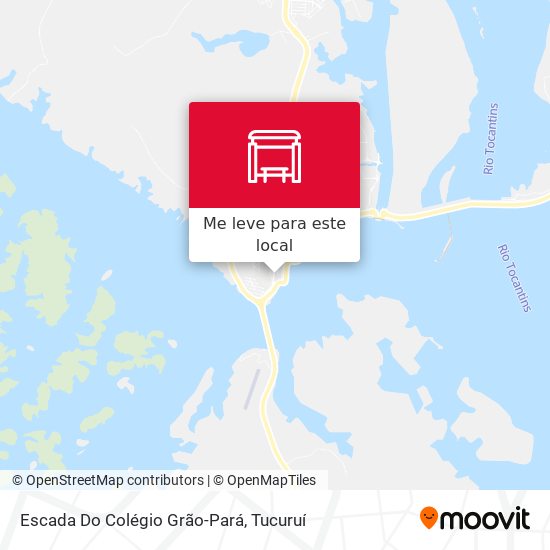 Escada Do Colégio Grão-Pará mapa
