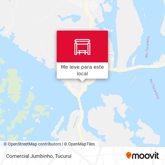 Comercial Jumbinho mapa