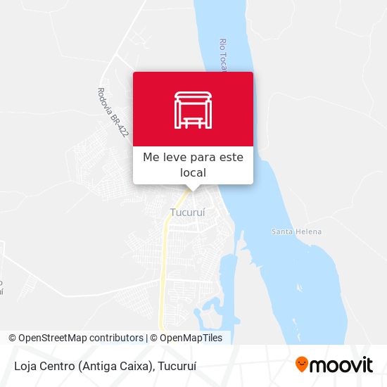 Loja Centro (Antiga Caixa) mapa