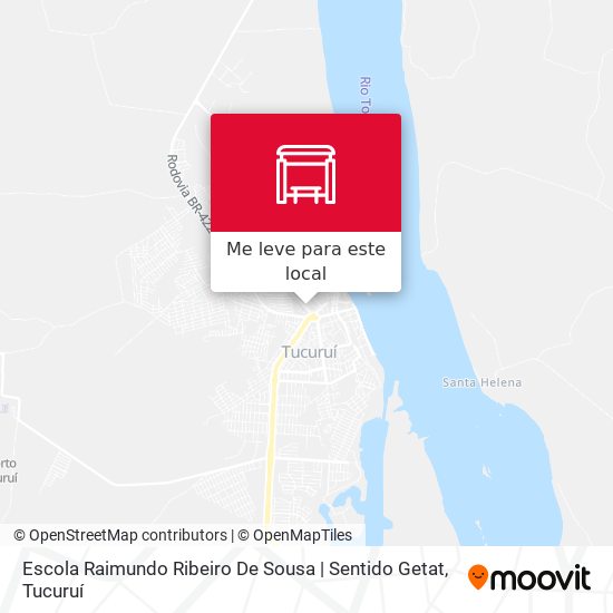 Escola Raimundo Ribeiro De Sousa | Sentido Getat mapa