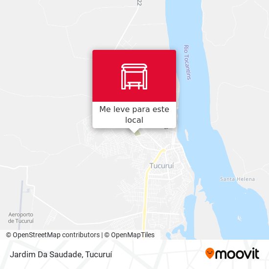 Jardim Da Saudade mapa