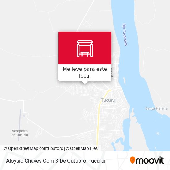 Aloysio Chaves Com 3 De Outubro mapa