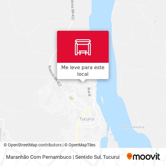 Maranhão Com Pernambuco | Sentido Sul mapa