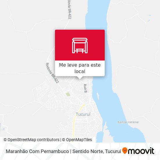 Maranhão Com Pernambuco | Sentido Norte mapa