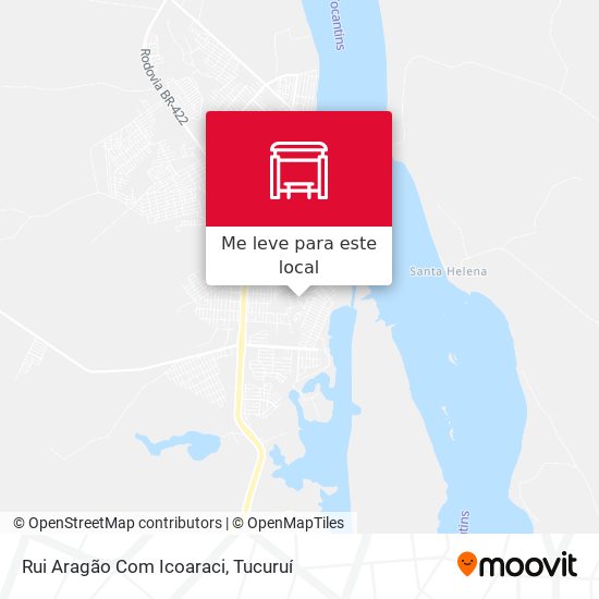 Rui Aragão Com Icoaraci mapa