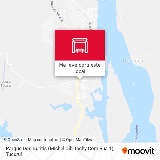 Parque Dos Buritis (Michel Dib Tachy Com Rua 1) mapa