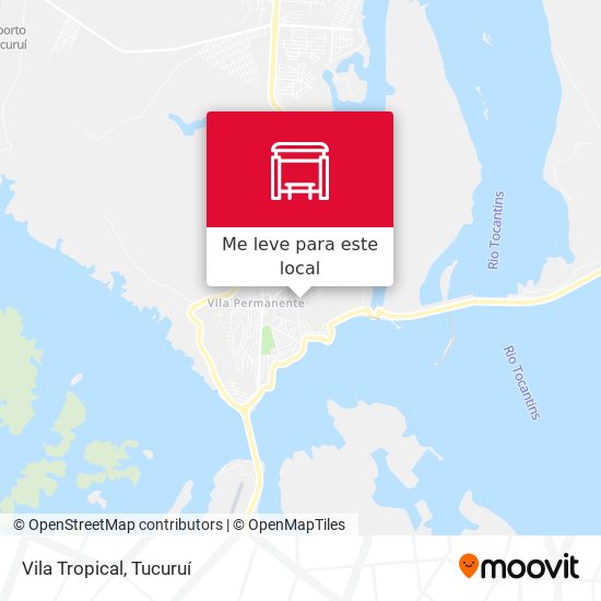 Vila Tropical mapa