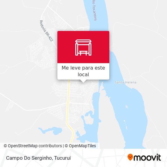 Campo Do Serginho mapa