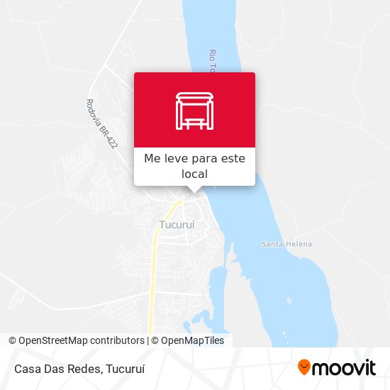 Casa Das Redes mapa