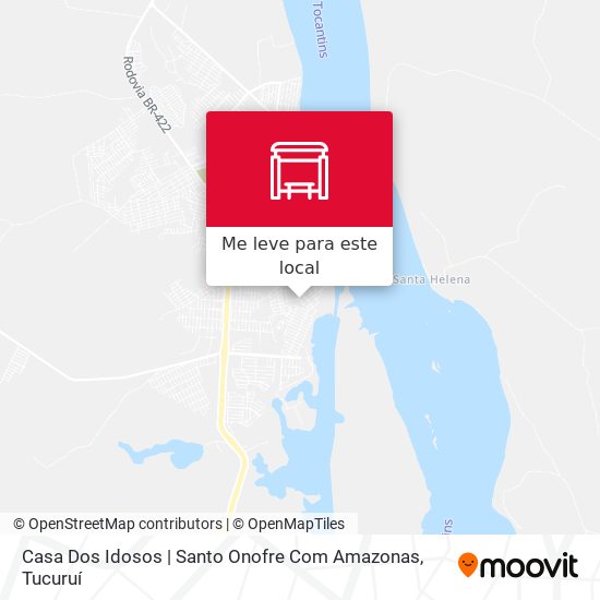 Casa Dos Idosos | Santo Onofre Com Amazonas mapa