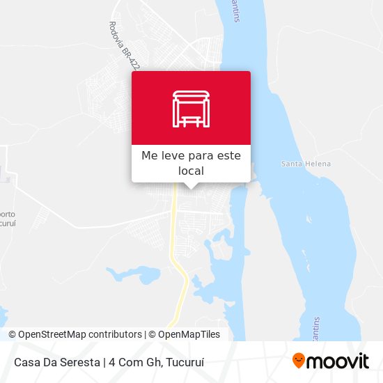 Casa Da Seresta | 4 Com Gh mapa