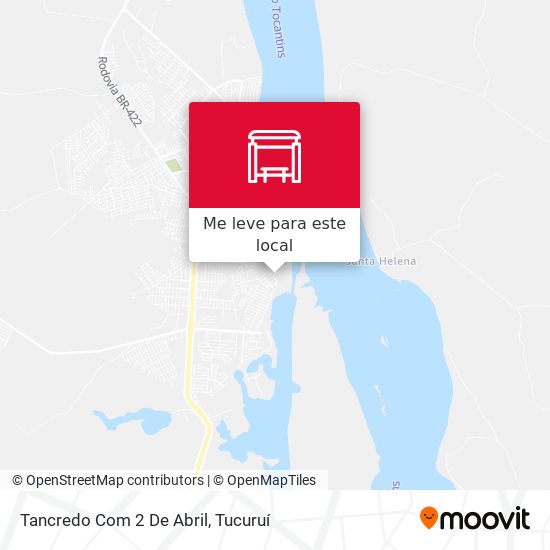 Tancredo Com 2 De Abril mapa