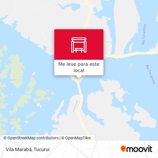 Vila Marabá mapa