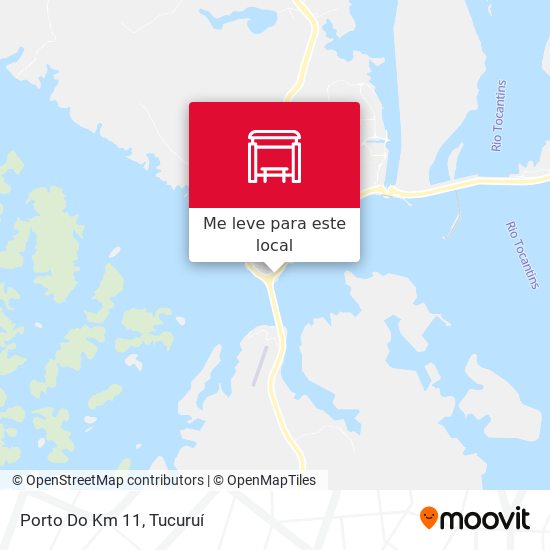 Porto Do Km 11 mapa