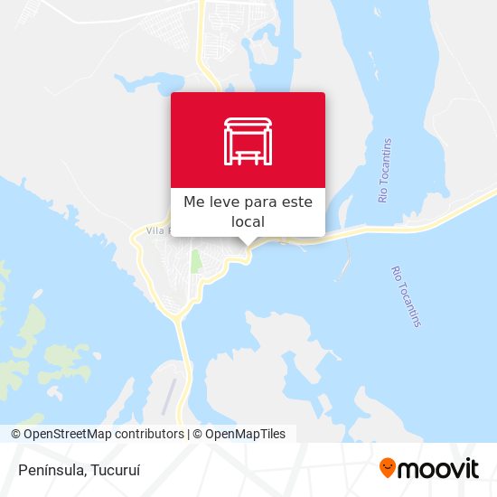 Península mapa