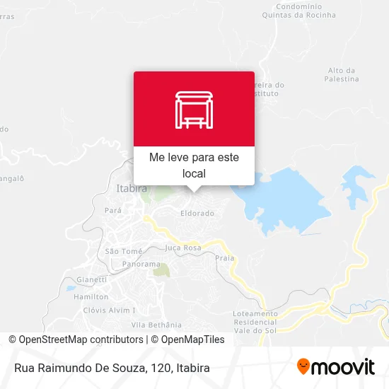 Rua Raimundo De Souza, 120 mapa