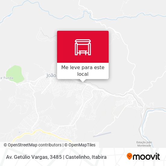 Av. Getúlio Vargas, 3485 | Castelinho mapa
