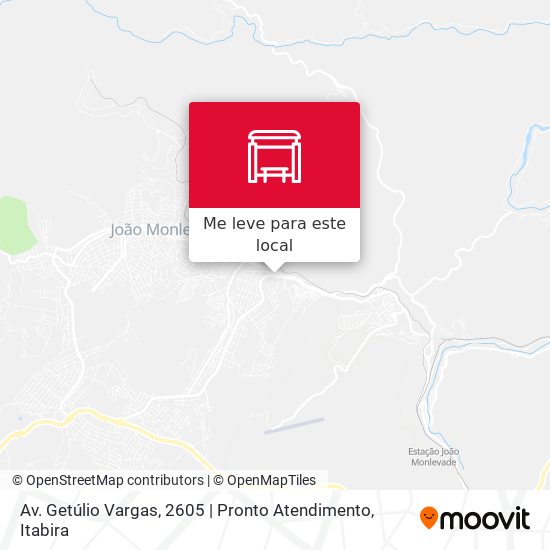 Av. Getúlio Vargas, 2605 | Pronto Atendimento mapa