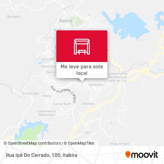 Rua Ipê Do Cerrado, 100 mapa