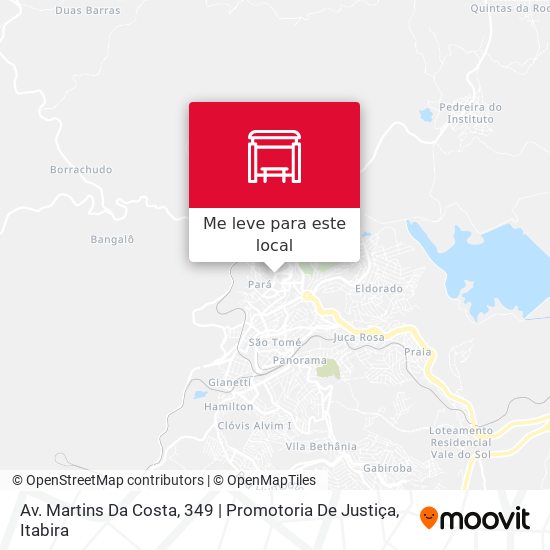 Av. Martins Da Costa, 349 | Promotoria De Justiça mapa
