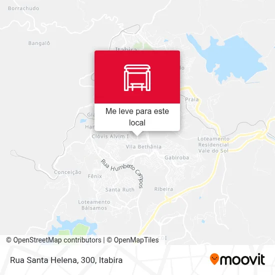 Rua Santa Helena, 300 mapa