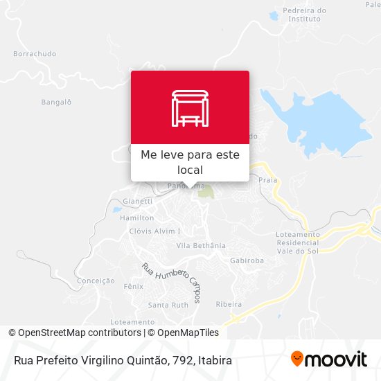 Rua Prefeito Virgilino Quintão, 792 mapa