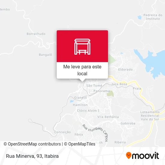 Rua Minerva, 93 mapa
