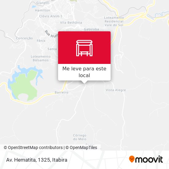 Av. Hematita, 1325 mapa