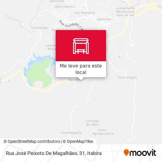 Rua José Peixoto De Magalhães, 31 mapa