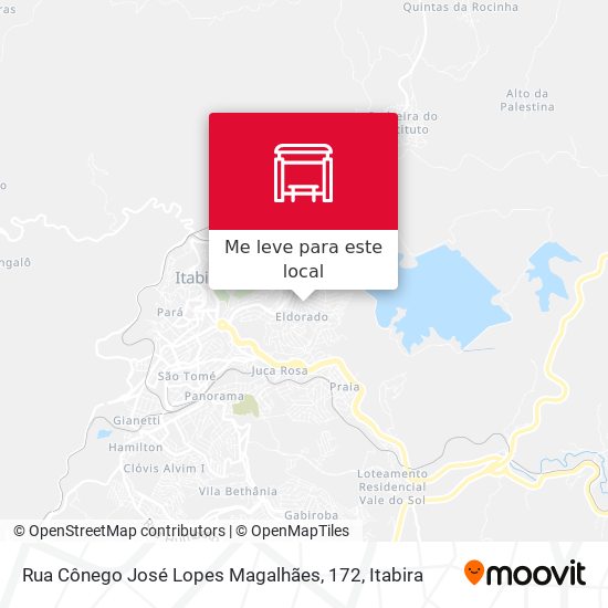 Rua Cônego José Lopes Magalhães, 172 mapa