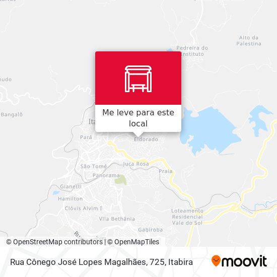 Rua Cônego José Lopes Magalhães, 725 mapa