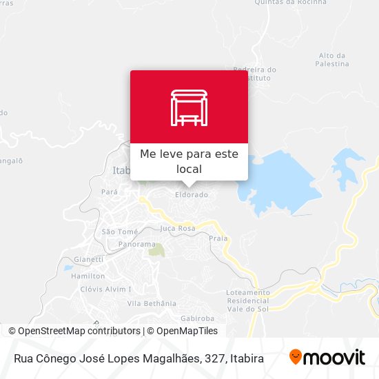 Rua Cônego José Lopes Magalhães, 327 mapa