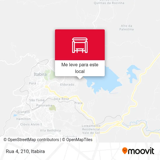 Rua 4, 210 mapa