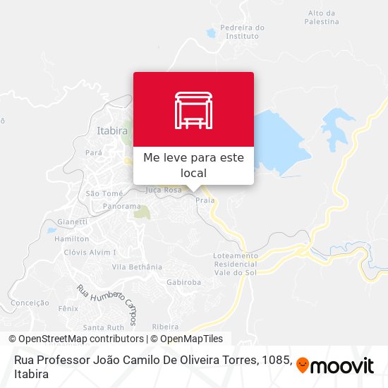 Rua Professor João Camilo De Oliveira Torres, 1085 mapa