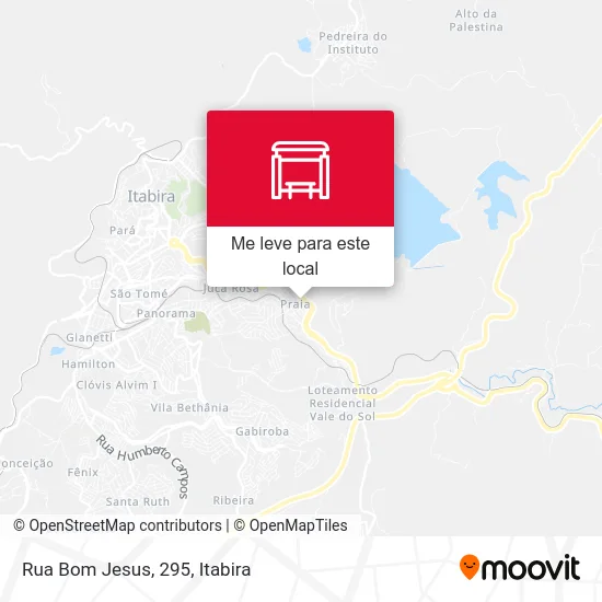 Rua Bom Jesus, 295 mapa
