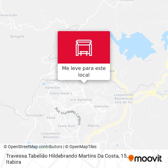 Travessa Tabelião Hildebrando Martins Da Costa, 15 mapa